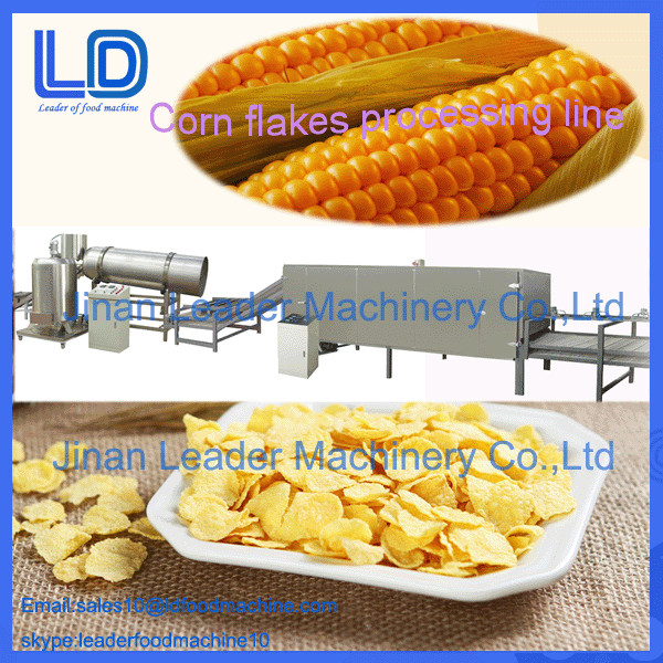 Fiocchi di mais di capacità elevata che fanno macchina, attrezzatura di elaborazione del grano