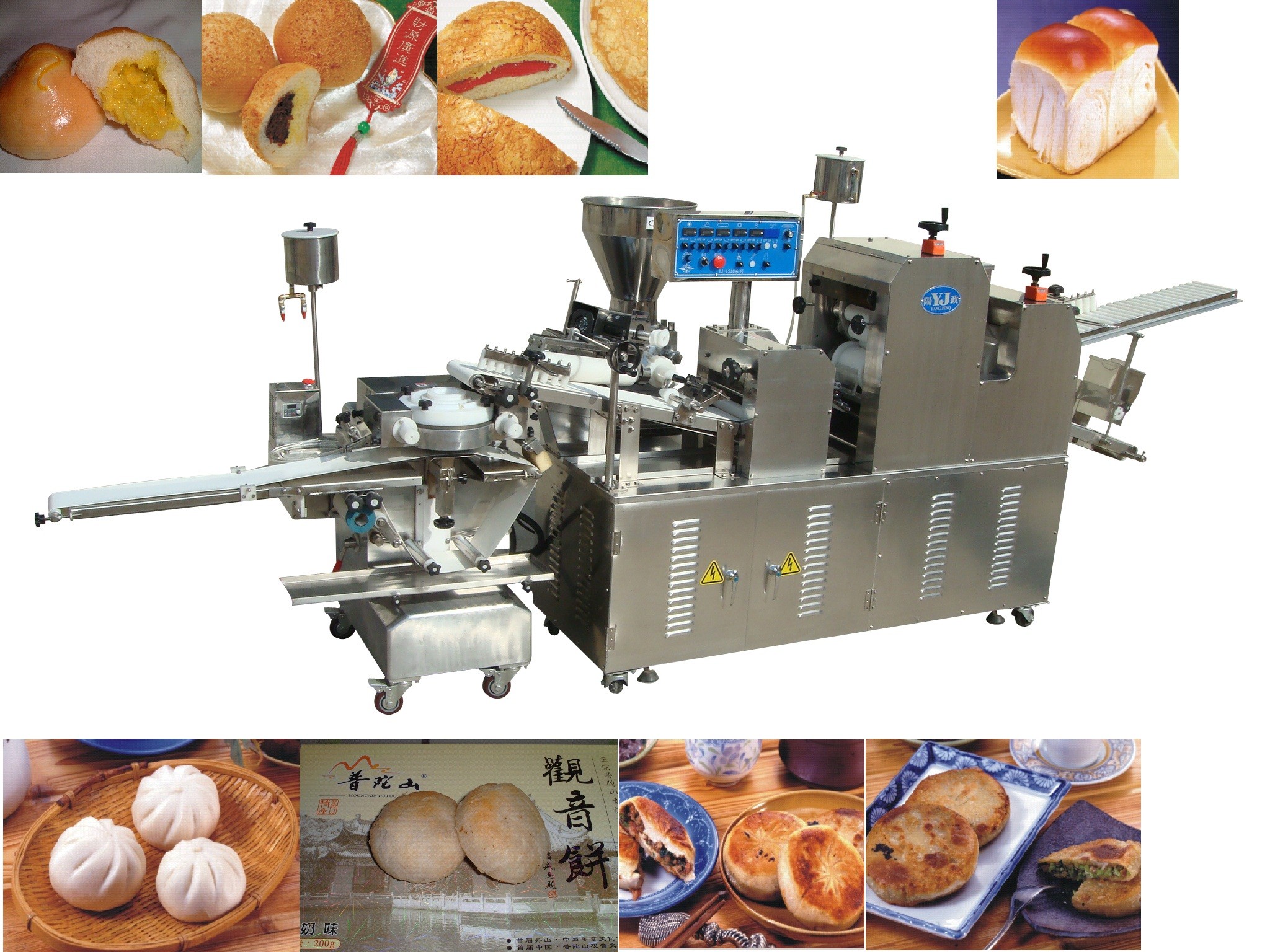 Alimento che rende le macchine Encrusting automatiche per il pane dello zenzero