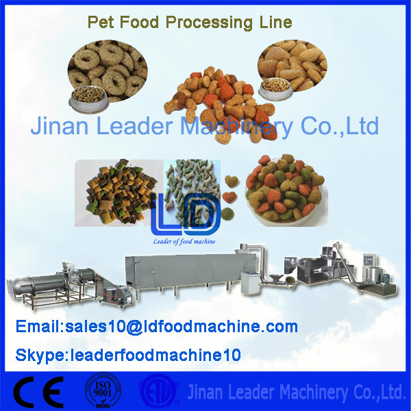 Linea di trasformazione dell'alimento per animali domestici del pesce del gatto del cane da caccia per uccelli per il pasto soia/della farina di carne
